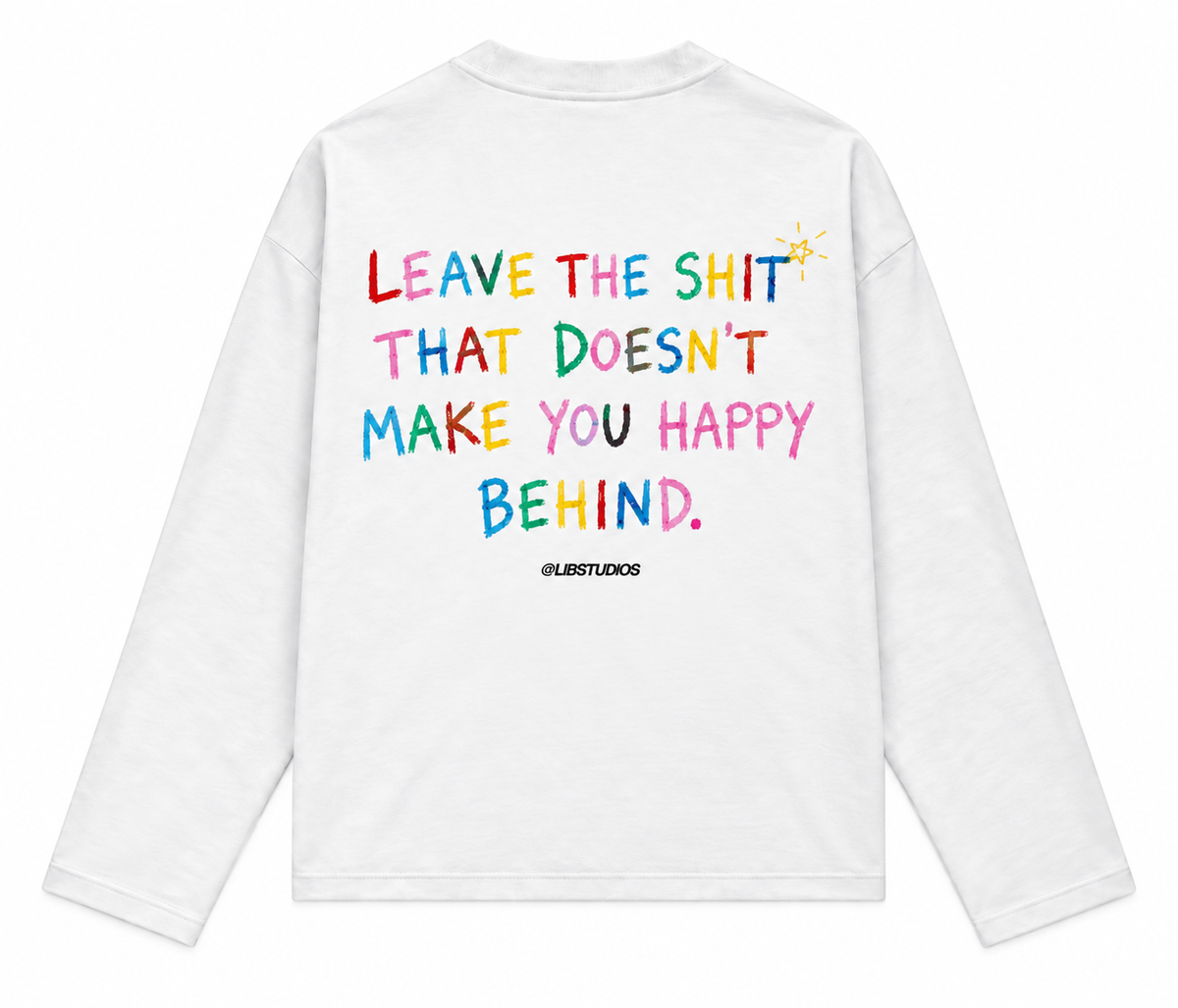 Leave It Behind Longsleeve – Multicolor