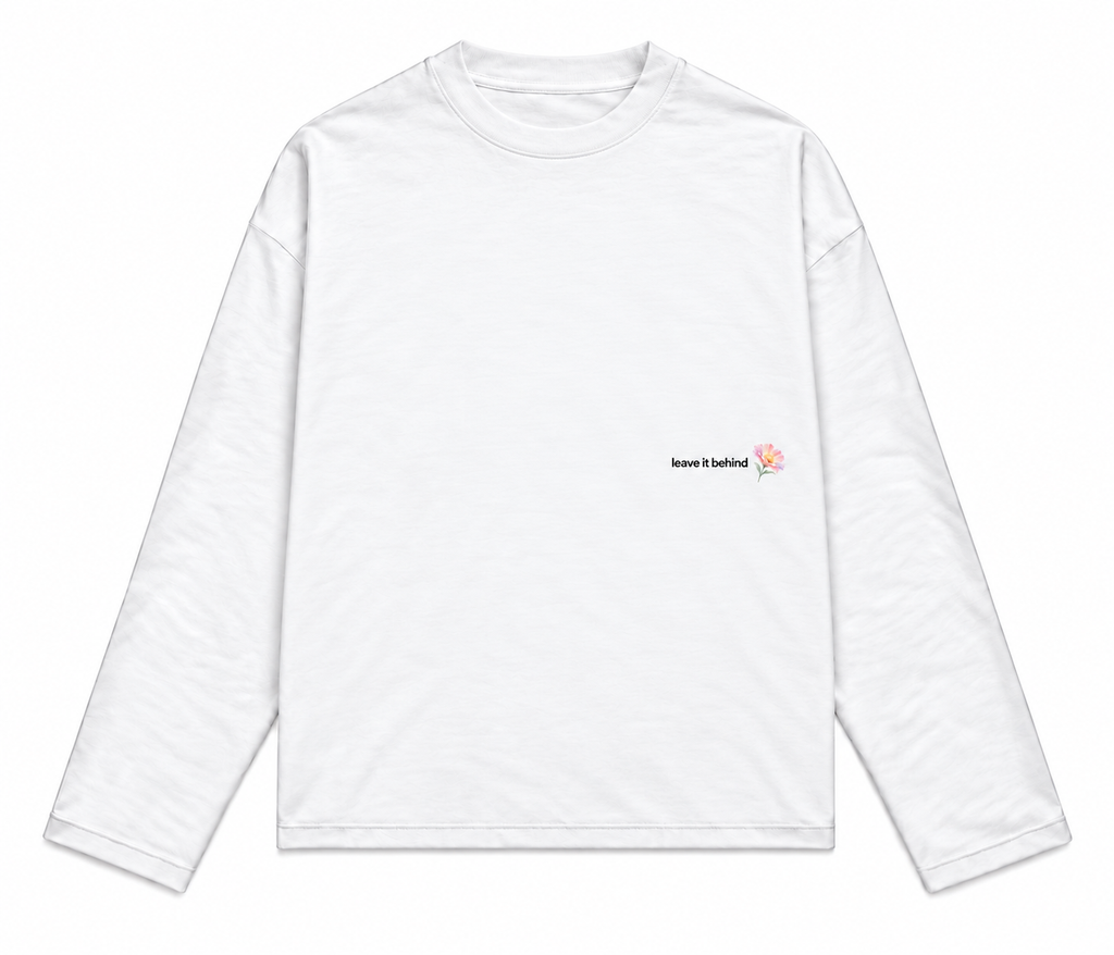 How Life Feels Longsleeve – Wit