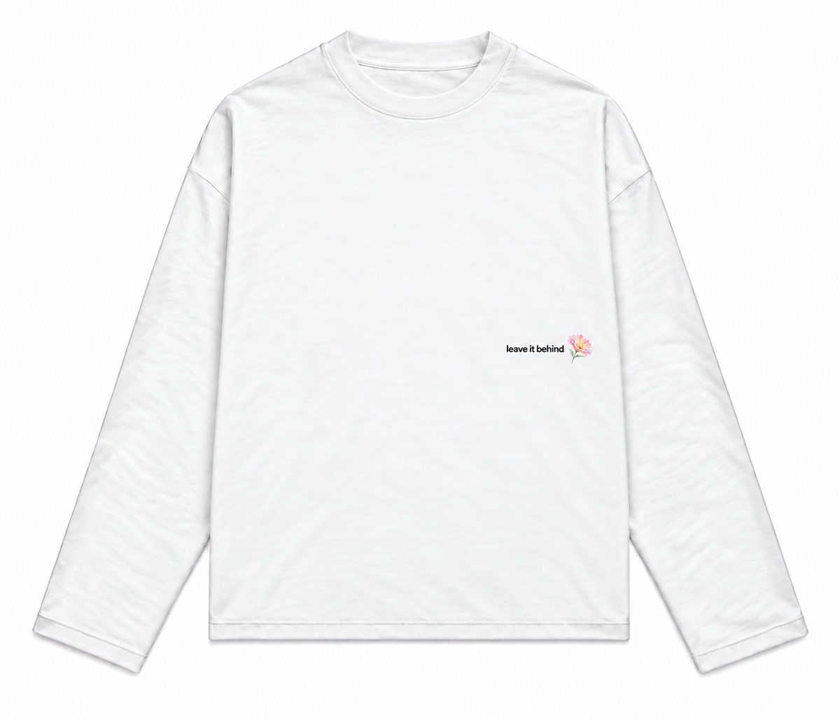 How Life Feels Longsleeve – Wit