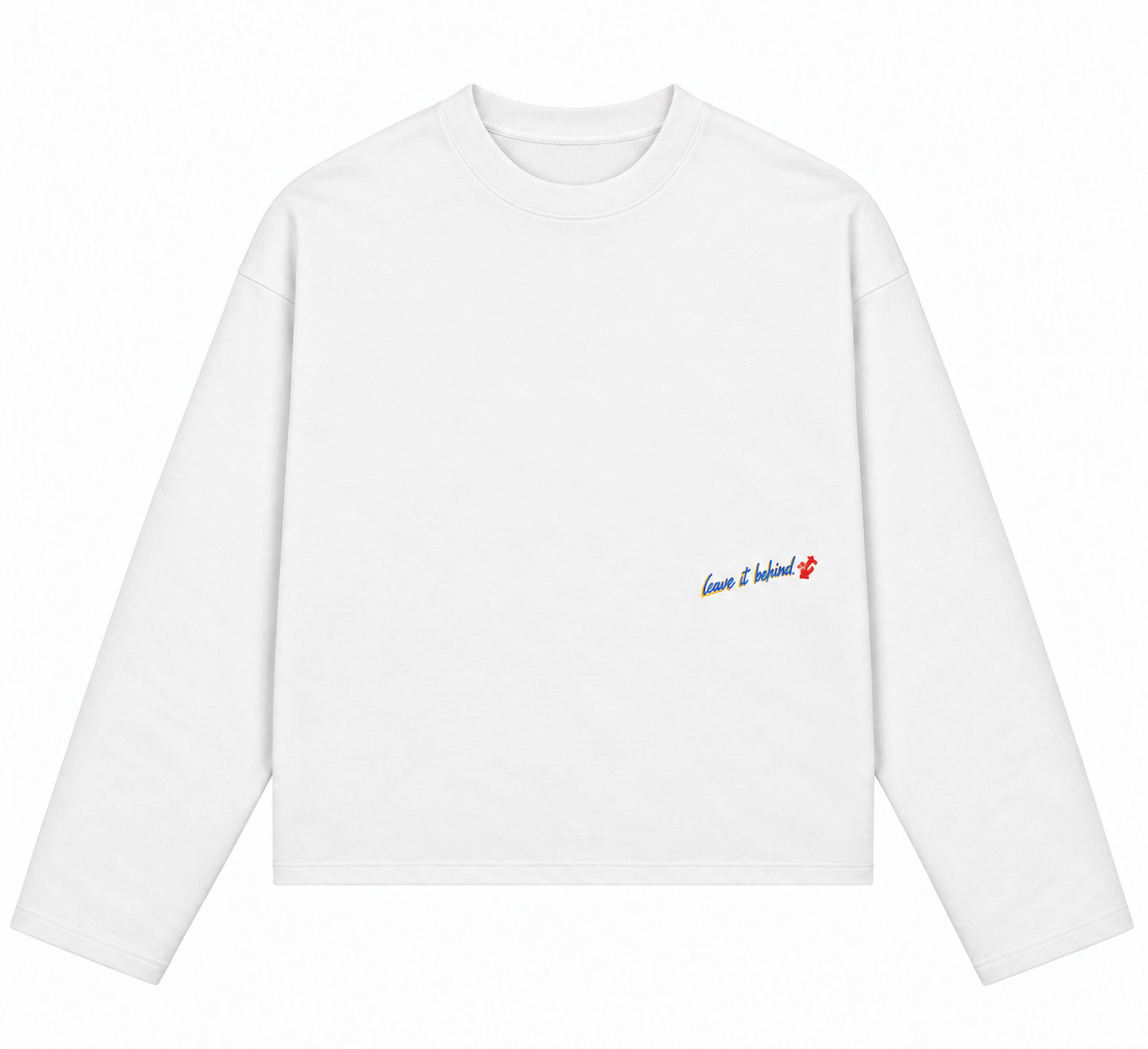 Joker Longsleeve – Wit/Multicolor