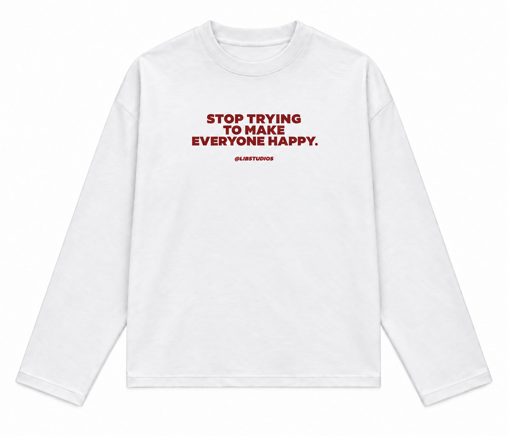 You’re Not House Music Longsleeve – Bordeaux