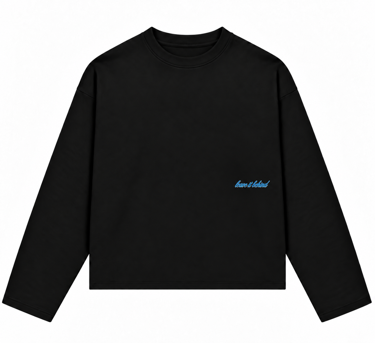 Give Thanks Longsleeve – Zwart/Blauw